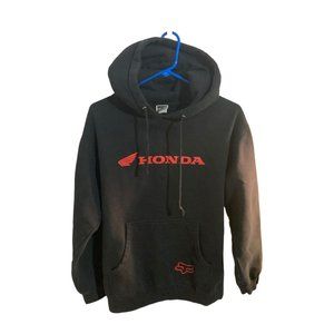 Fox Honda Racing Motocross Gray Hooded Sweatshirt Hoodie USA Made Size S